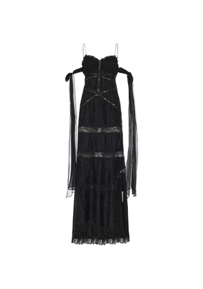 For Love And Lemons Rita lace maxi dress - Black