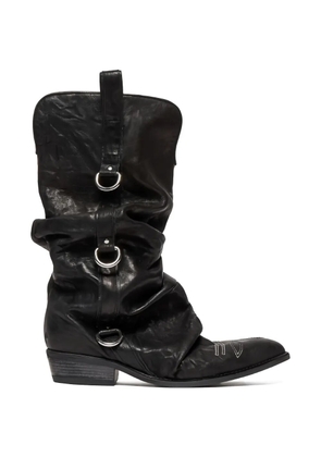 Aniye By Charms Tex ring-detail boots - Black
