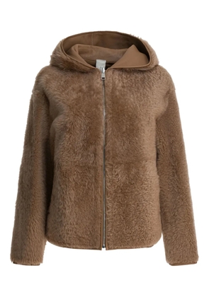 FURLING BY GIANI hooded zip jacket - Brown