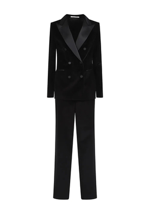 Tagliatore double-breasted suit - Black