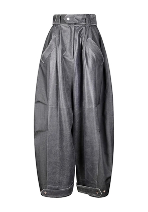 Niccolò Pasqualetti Luna wide-legged trousers - Grey