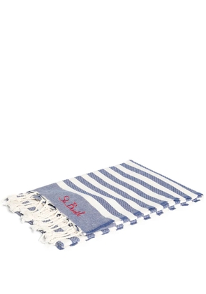 MC2 Saint Barth Foutas beach towel - Blue