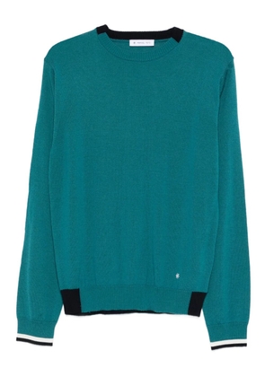 Manuel Ritz ribbed crewneck sweater - Green