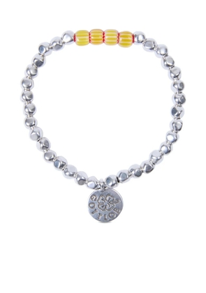 Gottlob elastic beaded bracelet - Silver