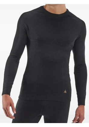 bioma long-sleeved merino-wool base layer - Black
