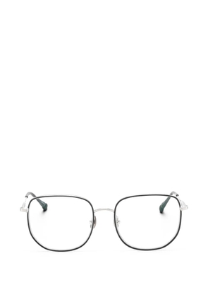 Matsuda square-frame glasses - Black