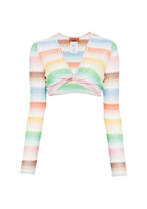 Missoni long-sleeve top - White