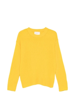 Lisa Yang Lova crew-neck long-sleeve sweater - Yellow