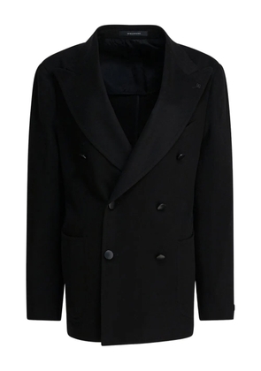 Tagliatore double-breasted blazer - Black