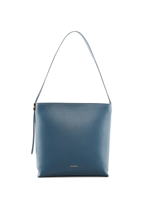 Coccinelle pebbled handle shoulder bag - Blue