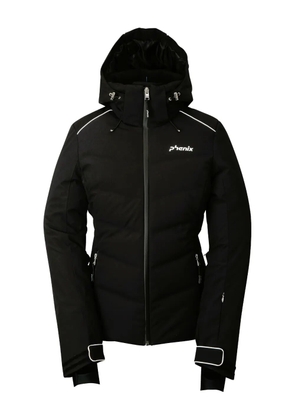 PHENIX zip-up hooded ski jacket - Black