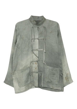 Uma Wang faded effect shirt - Blue