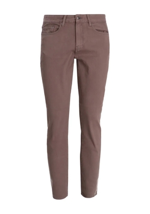 Armani Exchange logo-patch jeans - Brown