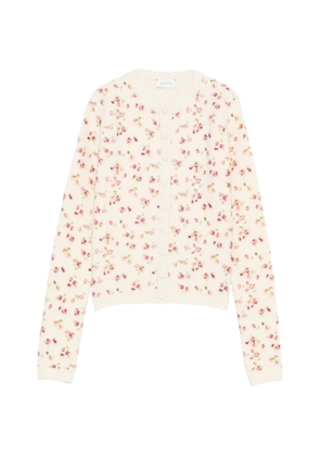 Magda Butrym floral cardigan - Neutrals