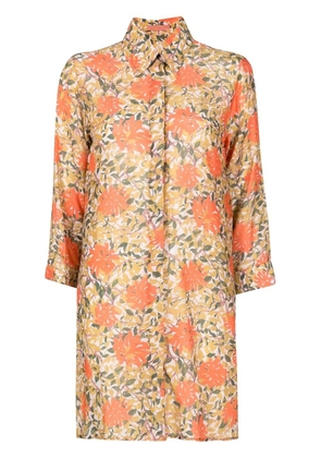 Clube Bossa Sam floral-print shirt - Orange
