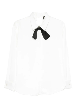 SIMONA CORSELLINI bow shirt - White