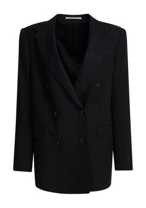 Tagliatore double-breasted blazer - Black
