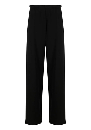 Les Tien Puddle wide-leg cotton track pants - Black