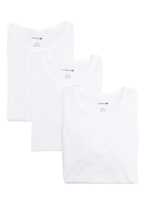 Lacoste 3-pack loungewear T-shirt - White