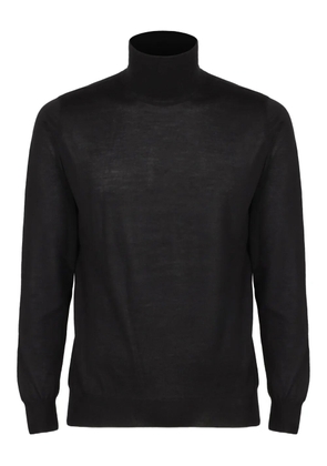 slowear roll-neck knitwear - Black