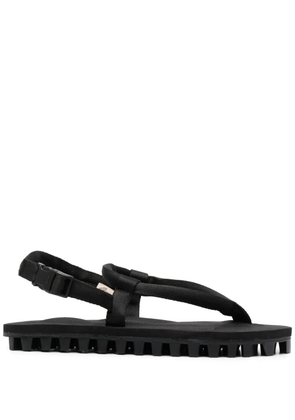 Suicoke ridged flip-flops - Black