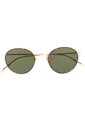 Oliver Peoples Coleridge round sunglasses - Brown