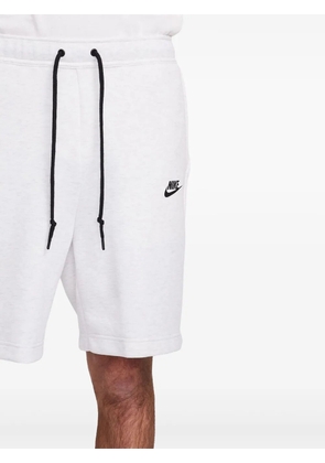 Nike Sportswear Tech 'Birch Heather/Black' shorts - White