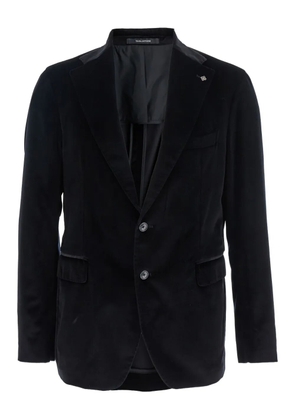 Tagliatore notched-lapel single-breasted jacket - Black