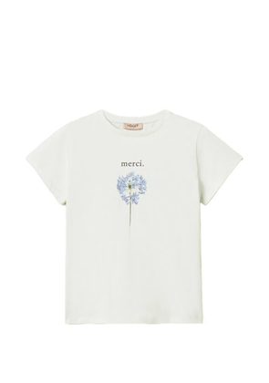 TWINSET printed T-shirt - White