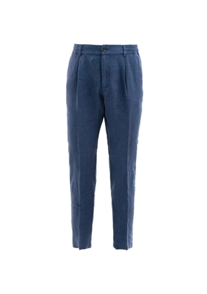 Cruna Mitte pleated trousers - Blue