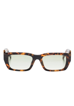 Palm Angels Eyewear Peri002 sunglasses - Brown