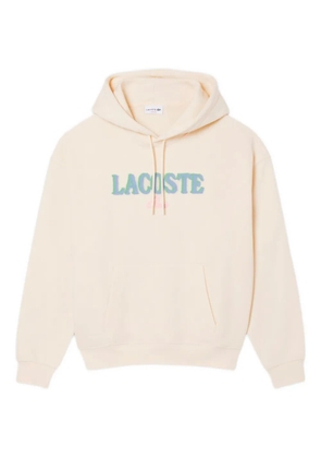 Lacoste logo hooded sweatshirt - Neutrals