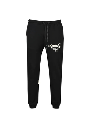 PMDS drawstring stripe track pants - Black
