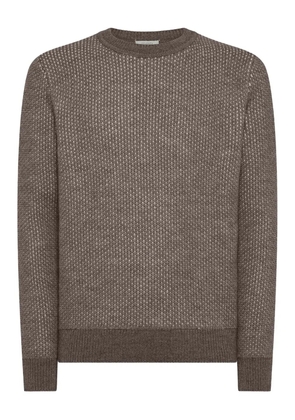 Seventy crew-neck sweater - Brown