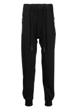 Boris Bidjan Saberi straight-leg tracksuit bottoms - Black