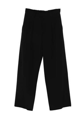 Attachment pleated trousers - Black