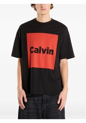Calvin Klein box-logo T-shirt - Black