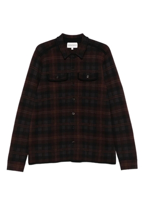 BOMPARD checked-pattern shirt - Brown