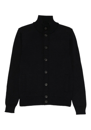 Cenere GB high-neck cardigan - Black