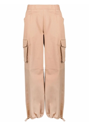 Off-White Diag-stripe print cargo trousers - Neutrals