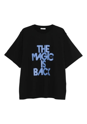 1989 STUDIO slogan-print T-shirt - Black