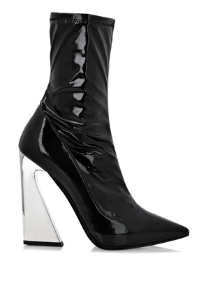 Philipp Plein Naplak pointed boots - Black