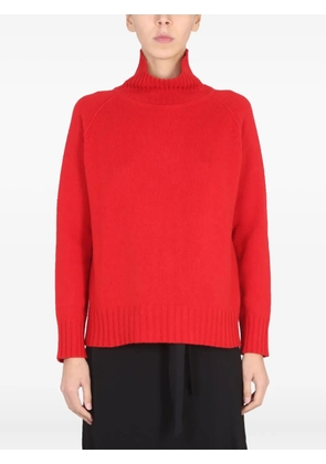 Stefano Mortari roll-neck T-shirt - Red