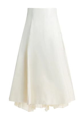 SANDBEIGE layered skirt - Neutrals