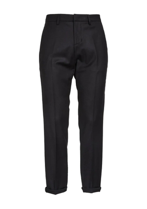 DONDUP Gaubert cuffed tailored trousers - Black