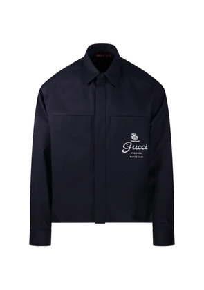 Gucci cotton twill shirt - Blue