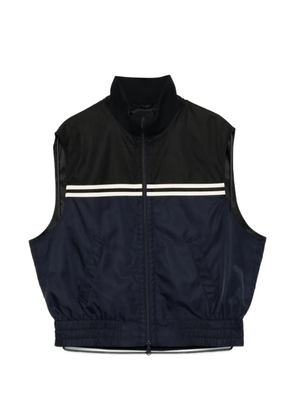 CROQUIS stripe two-tone jacket - Blue