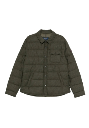 Polo Ralph Lauren herringbone puffer jacket - Green