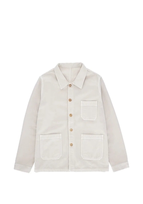 Fortela Fergus Moleskin shirt jacket - Neutrals