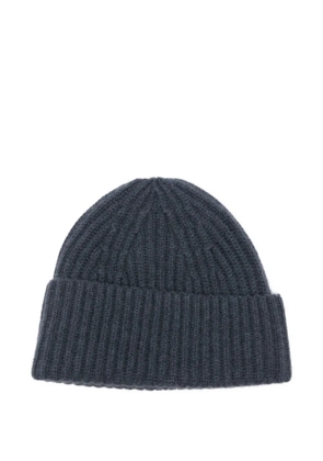 Lisa Yang Martigny ribbed cashmere beanie hat - Blue